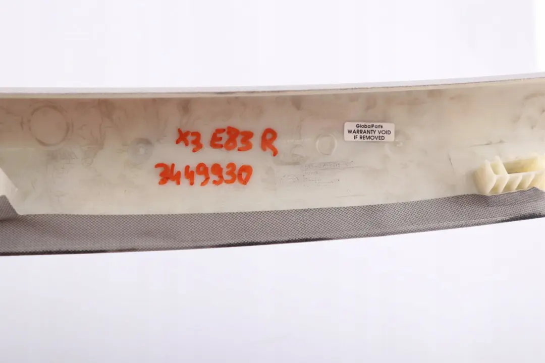 Blende A Säule Rechts GRAU GREY 3420616 3414777 für BMW X3 er E83 LCI mit Teilenummer 3449930 BMW X3 er E83 LCI Blende A Säule Rechts GRAU GREY 3420616 3414777 - SKU 3449930 - Teilenummer 3449930