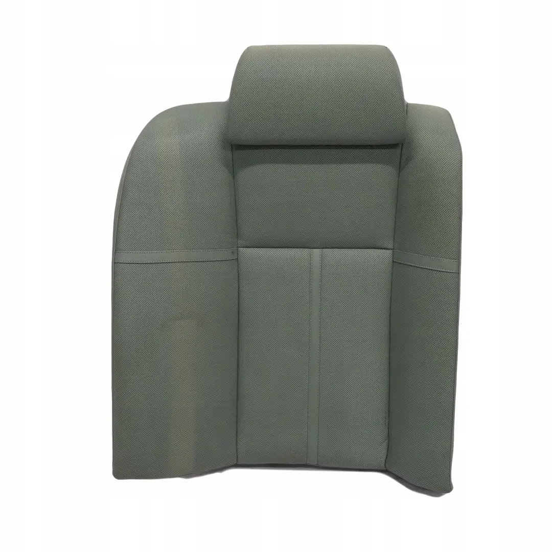 Asiento Trasero Derecho Funda Respaldo Climatizada Cuero Verde Nasca para BMW E65 E66 con número de pieza 7146180 BMW E65 E66 Asiento Trasero Derecho Funda Respaldo Climatizada Cuero Verde Nasca - SKU 7146180 - Número de pieza 7146180