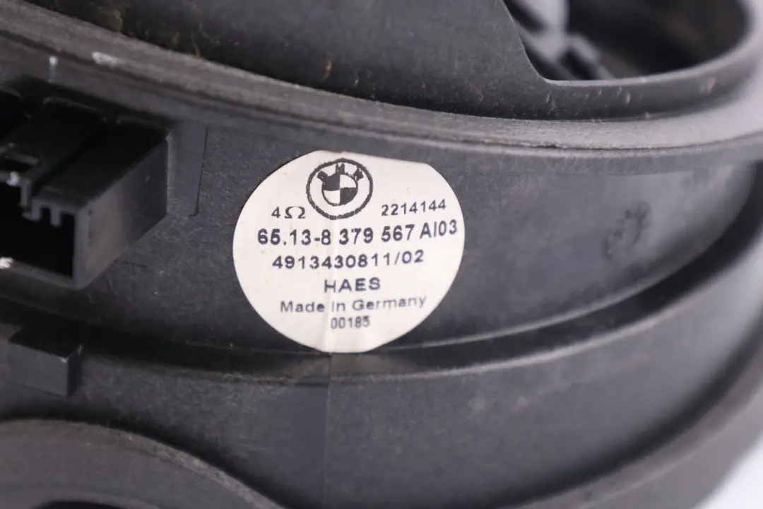 Lautsprecher Stereo links 70-15.000HZ 6513 für BMW X5 er E53 mit Teilenummer 65138379567 BMW X5 er E53 Lautsprecher Stereo links 70-15.000HZ 6513 - SKU 8379567 - Teilenummer 65138379567