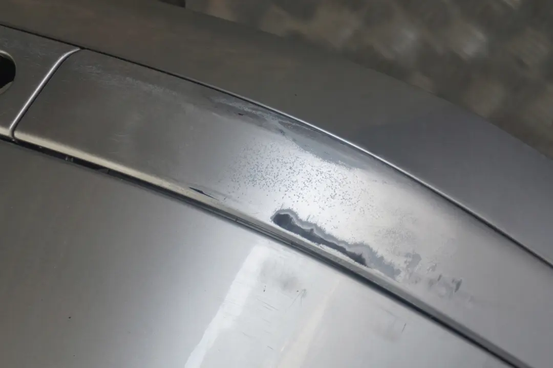 BMW E65 E66 E67 Zderzak tylny tył titansilber - SKU 0136743-TS1 - Numer Części 0136743