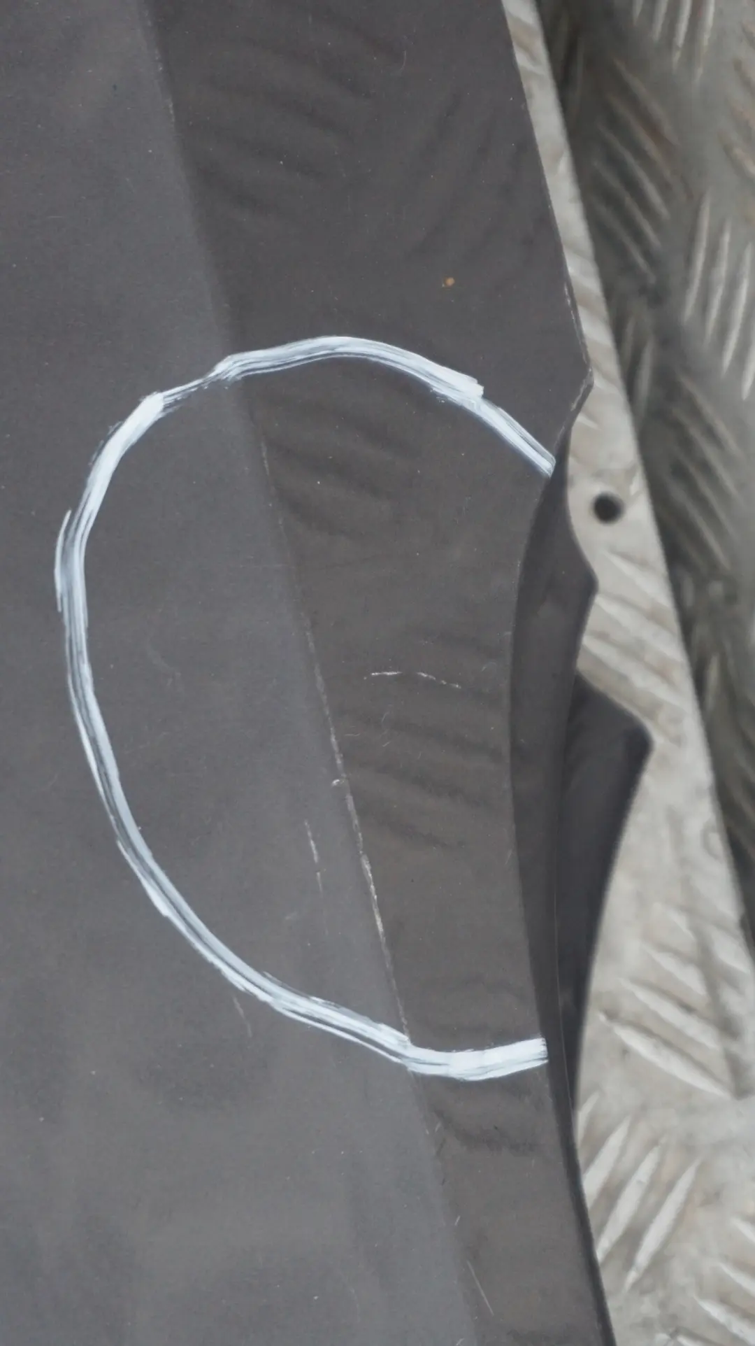 BMW E92 E93 Listello Portiera Verniciato Destra Frizzante Grafite - A22 - SKU 0034058-SG - Numero di parte 0034058