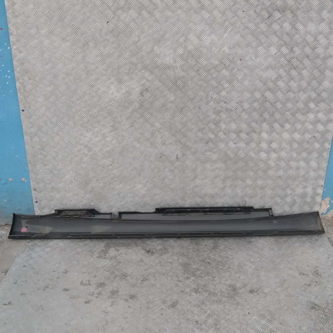 BMW E87 LCI Sill Strip Side Skirt Left Black Sapphire Metallic 475 - SKU 0036145-BS15 - Número de pieza 36145