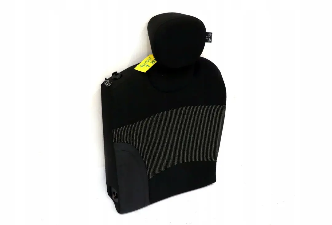 BMW Mini Clubman R55 Rear Left N/S Cloth Leather Seat Cushion Backrest Black - SKU 2756739 - Part number 2756739