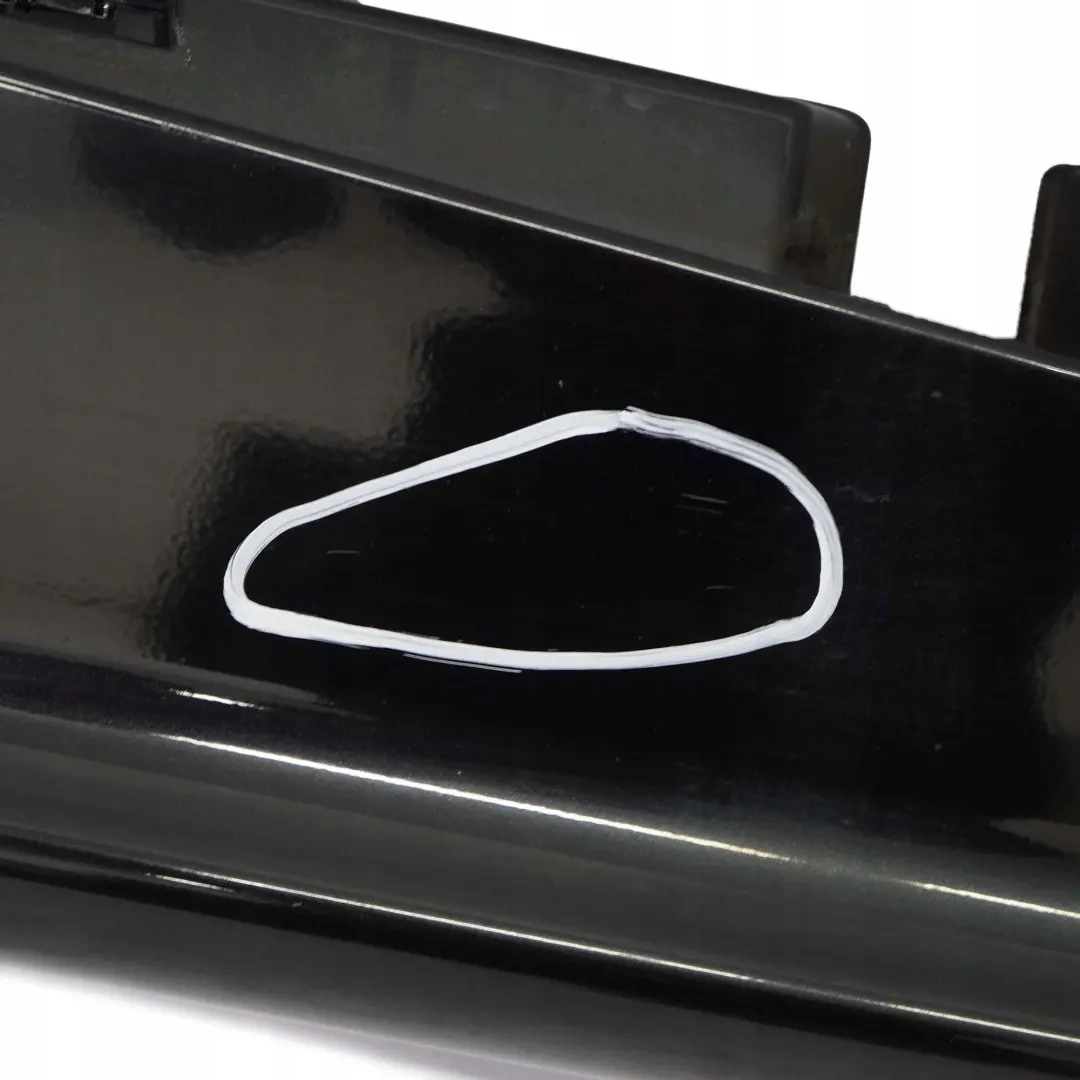 BMW E87 Faldón Lateral Derecho Negro Zafiro Metalizado - 475 0032948 - SKU 0032948-BS1 - Número de pieza 51770032948