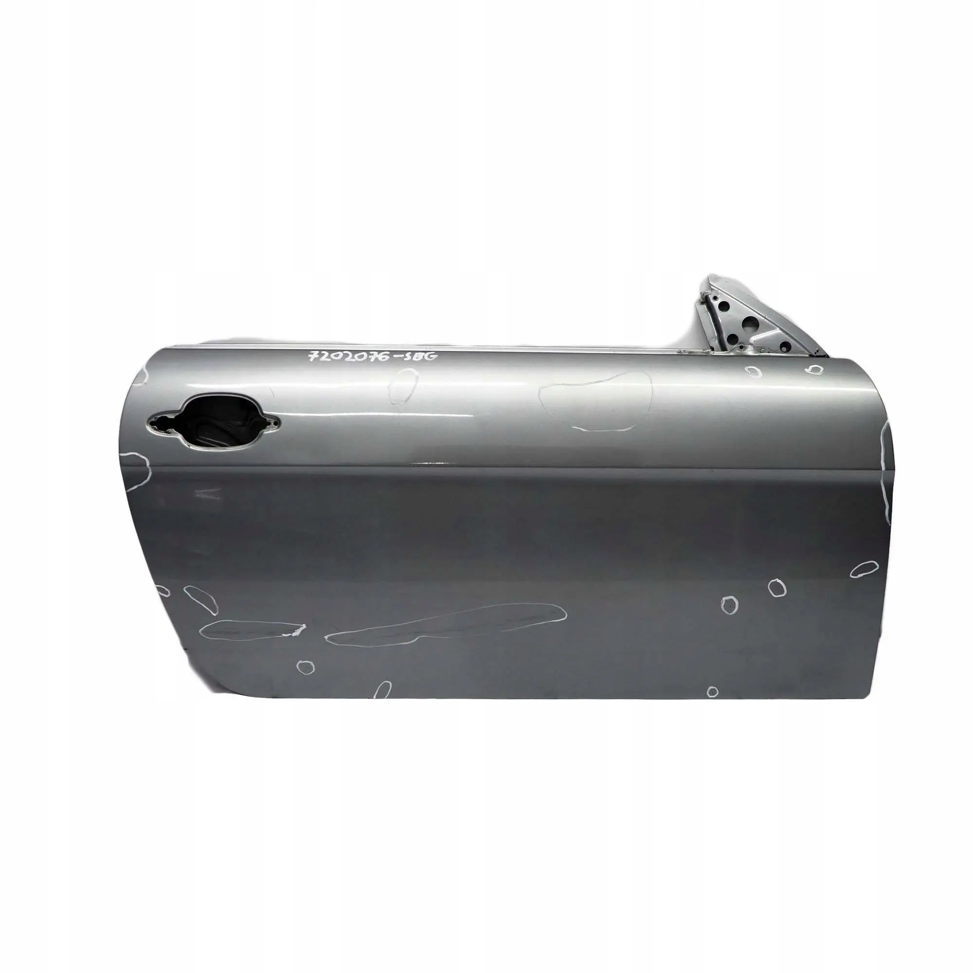 BMW 6 E63 E64 Porta Anteriore Destra Grigio Argento Metallizzato - A08
