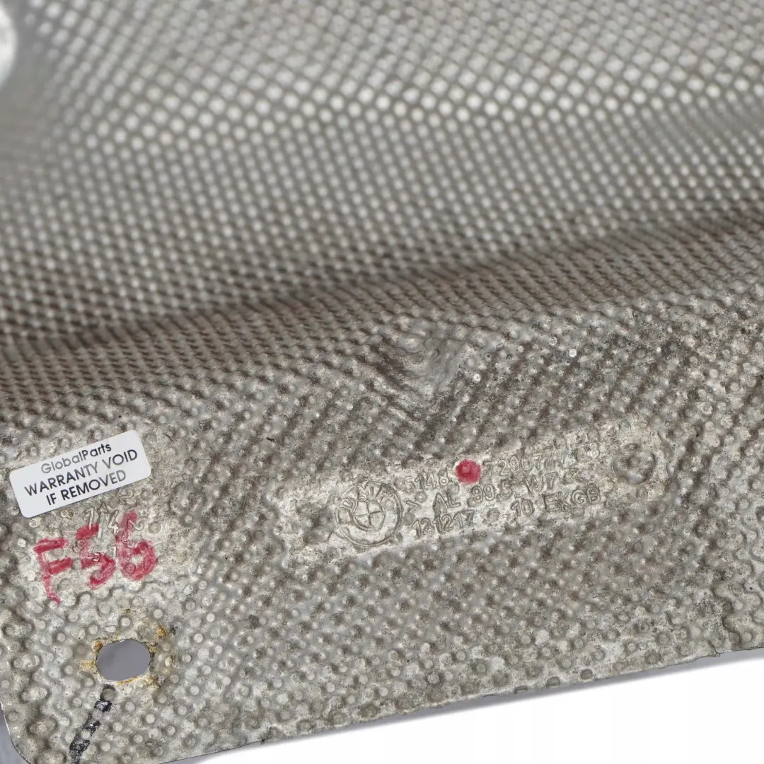 Tunel Aislamiento T?rmico Panel Protector para Mini Cooper One F55 F56 con número de pieza 7290777 Mini Cooper One F55 F56 Tunel Aislamiento T?rmico Panel Protector - SKU 7290777 - Número de pieza 7290777