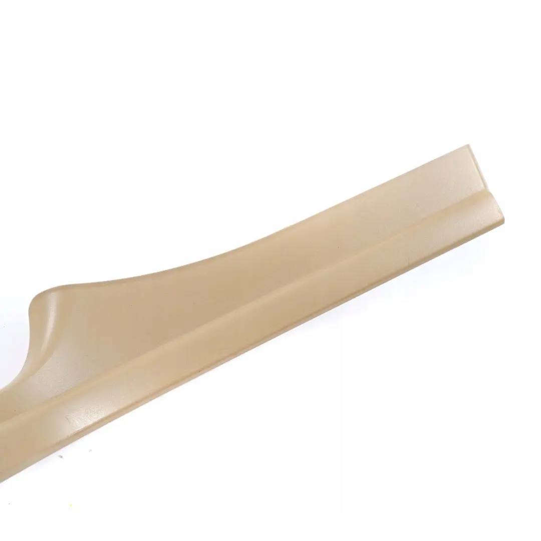 Left Side N/S Entrance Door Sill Cover Hellbeige to BMW X5 Series E53 Rear with Part number 8254295 BMW X5 Series E53 Rear Left Side N/S Entrance Door Sill Cover Hellbeige - SKU 8402109 - Part number 8254295