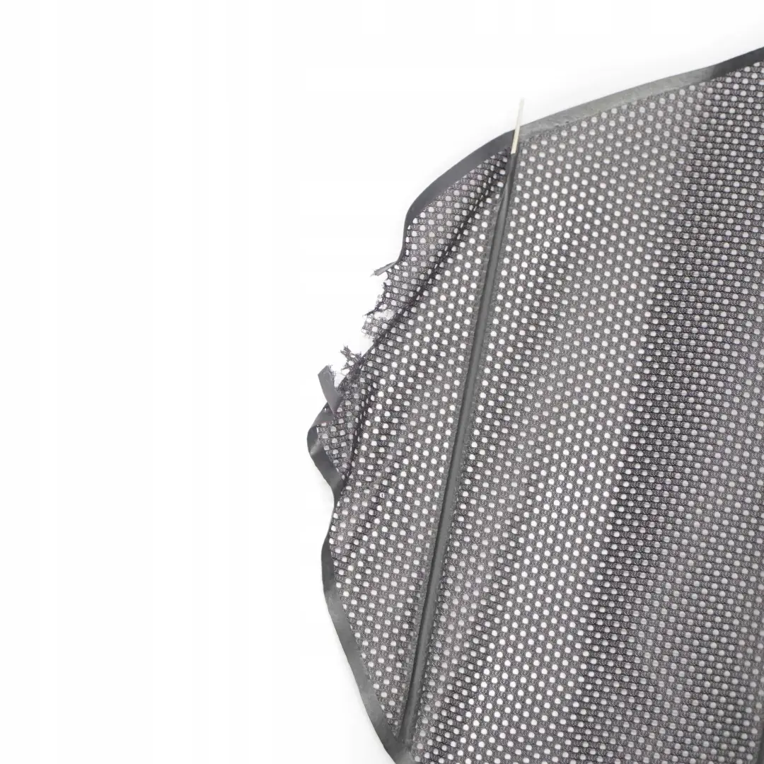 BMW 5 E60 Türverkleidung Hinten Links Rechts Leder Schwarz Sonnenschutzrollo - SKU 7079391/2 - Teilenummer 7079391