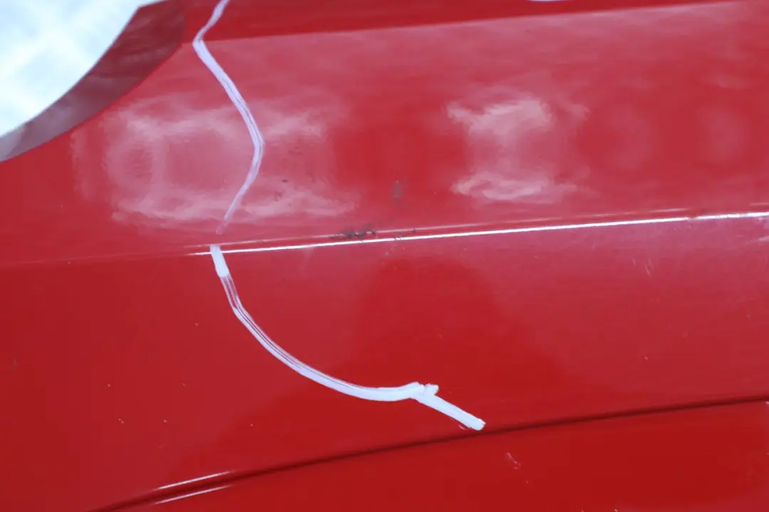 BMW Z4 Series E85 1 Convertible Rear Bumper Trim Panel Hellrot Bright Red - 314 - SKU 0034437-HELL1 - Part number 0034437