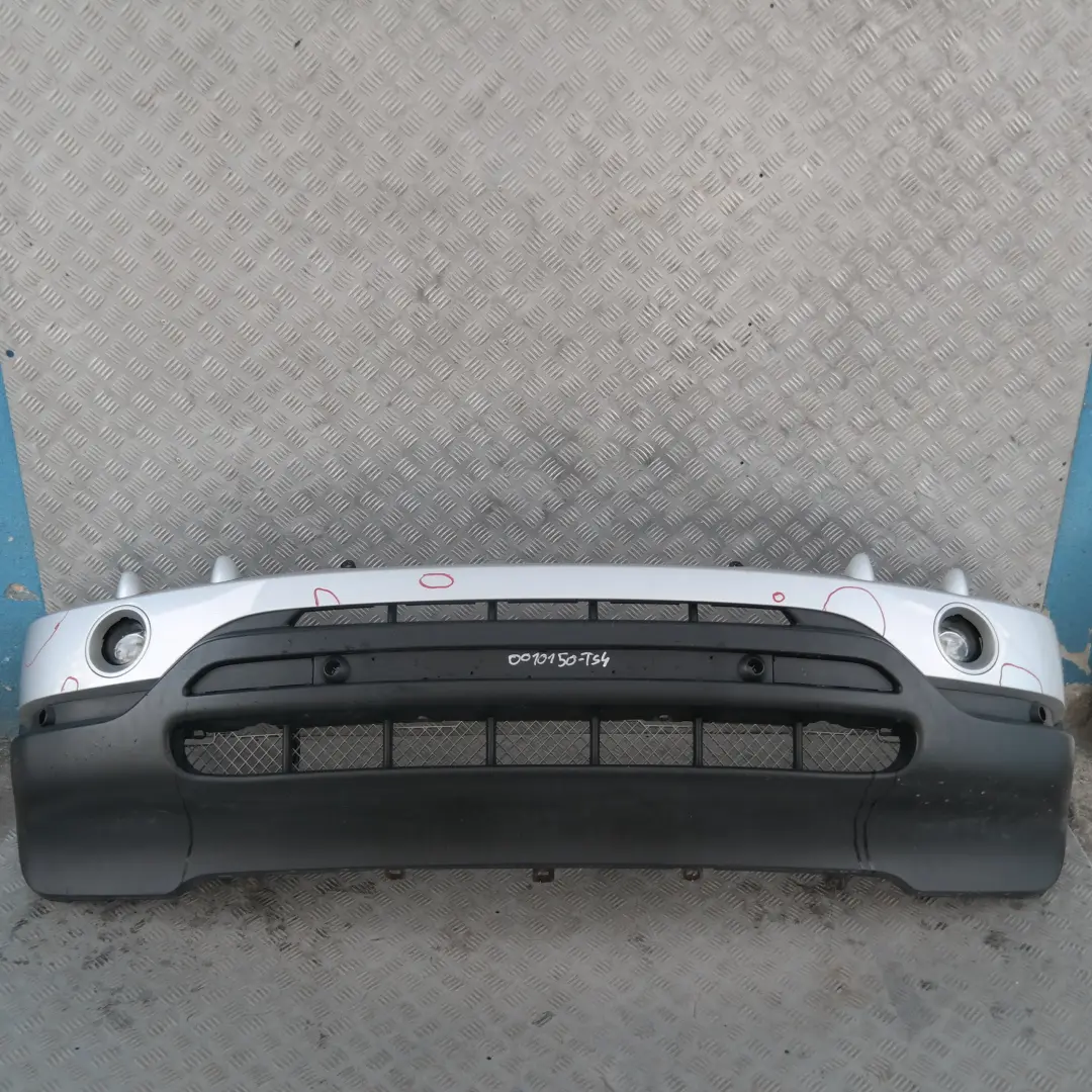 BMW X5 Series 4 E53 Front Bumper Panel PDC Titansilber Titan Silver Metallic 354 - SKU 0010150-TS4 - Part number 10150