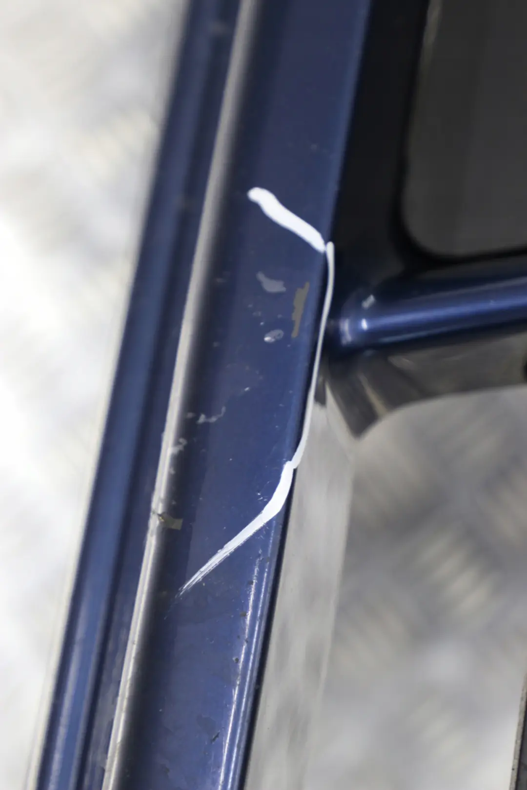 BMW 5 Series E60 E61 Front Bumper Trim Panel Mysticblau Mystic Blue - A07 - SKU 0149246-MYS - Part number 0149246