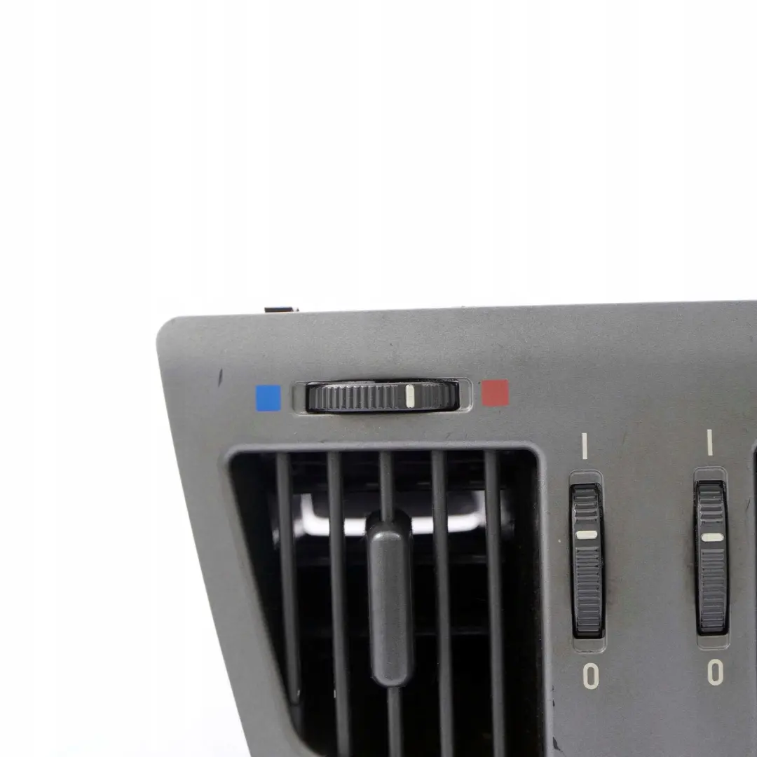 Centre Console Fresh Air Grill Vent Dark Silver to BMW 7 Series E65 E66 E67 1 Rear with Part number 7007984 BMW 7 Series E65 E66 E67 1 Rear Centre Console Fresh Air Grill Vent Dark Silver - SKU 7007984-1 - Part number 7007984