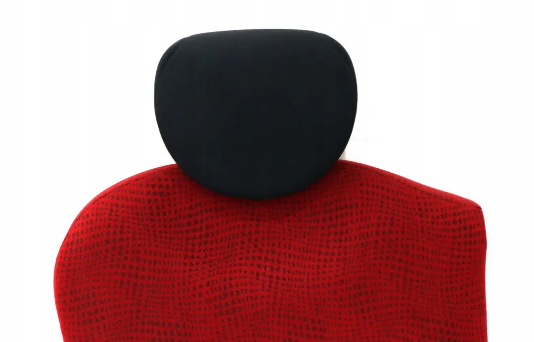 BMW Mini R50 Rear Back Seat Right O/S Cloth Backrest Fabric Kaleido Tartan Red - SKU 7051322 - Part number 7051322