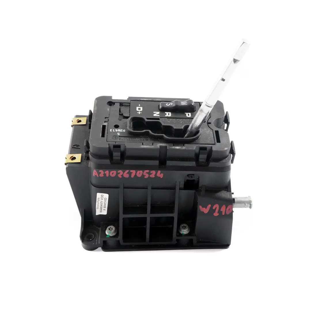 Wybiarek Lewarek Skrzyni Biegów Automat do Mercedes W210 o numerze A2102670524 Mercedes W210 Wybiarek Lewarek Skrzyni Biegów Automat - SKU A2102670524 - Numer Części A2102670524