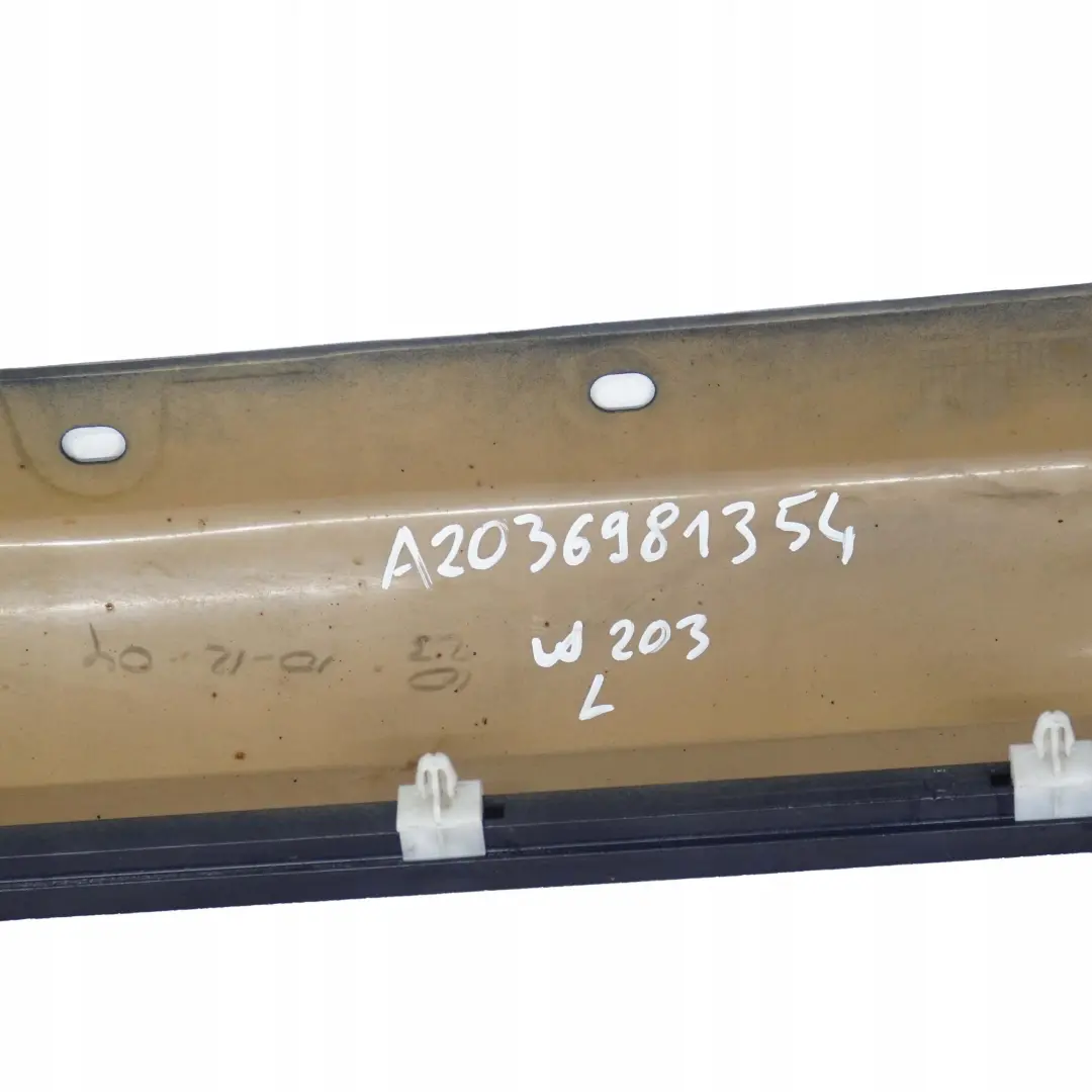 Mercedes-Benz C W203 Schwellerleiste Blende Schweller Links Tanzanitblau 359 für mit Teilenummer A2036981354 Mercedes-Benz C W203 Schwellerleiste Blende Schweller Links Tanzanitblau 359 - SKU A2036981354-TB - Teilenummer A2036981354