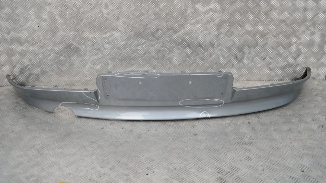 Lower Trim Panel Rear Bumper Quarzblau Blue Blau Metallic - A18 to BMW 1 SERIES E87 with Part number 51120032631 BMW 1 SERIES E87 Lower Trim Panel Rear Bumper Quarzblau Blue Blau Metallic - A18 - SKU 0032631-QB - Part number 51120032631