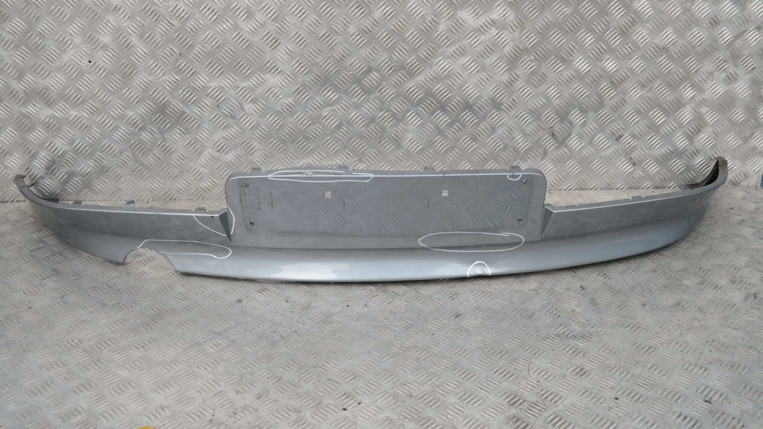 BMW 1 SERIES E87 Lower Trim Panel Rear Bumper Quarzblau Blue Blau Metallic - A18