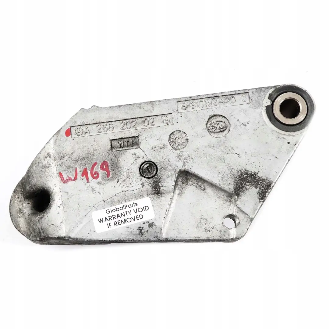 Mercedes-Benz A B W169 W245 Benzin Aggreggatenhalter Riemenspanner für mit Teilenummer A2662020219 Mercedes-Benz A B W169 W245 Benzin Aggreggatenhalter Riemenspanner - SKU A2662020219 - Teilenummer A2662020219