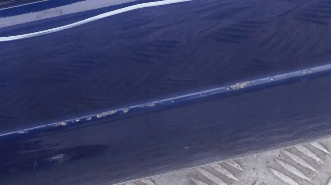 M-Sport Door Sill Cover Skirt Right O/S Interlagos Blue to BMW 5 Series E60 E61 M5 with Part number 396900 BMW 5 Series E60 E61 M5 M-Sport Door Sill Cover Skirt Right O/S Interlagos Blue - SKU 0396900-INT - Part number 396900