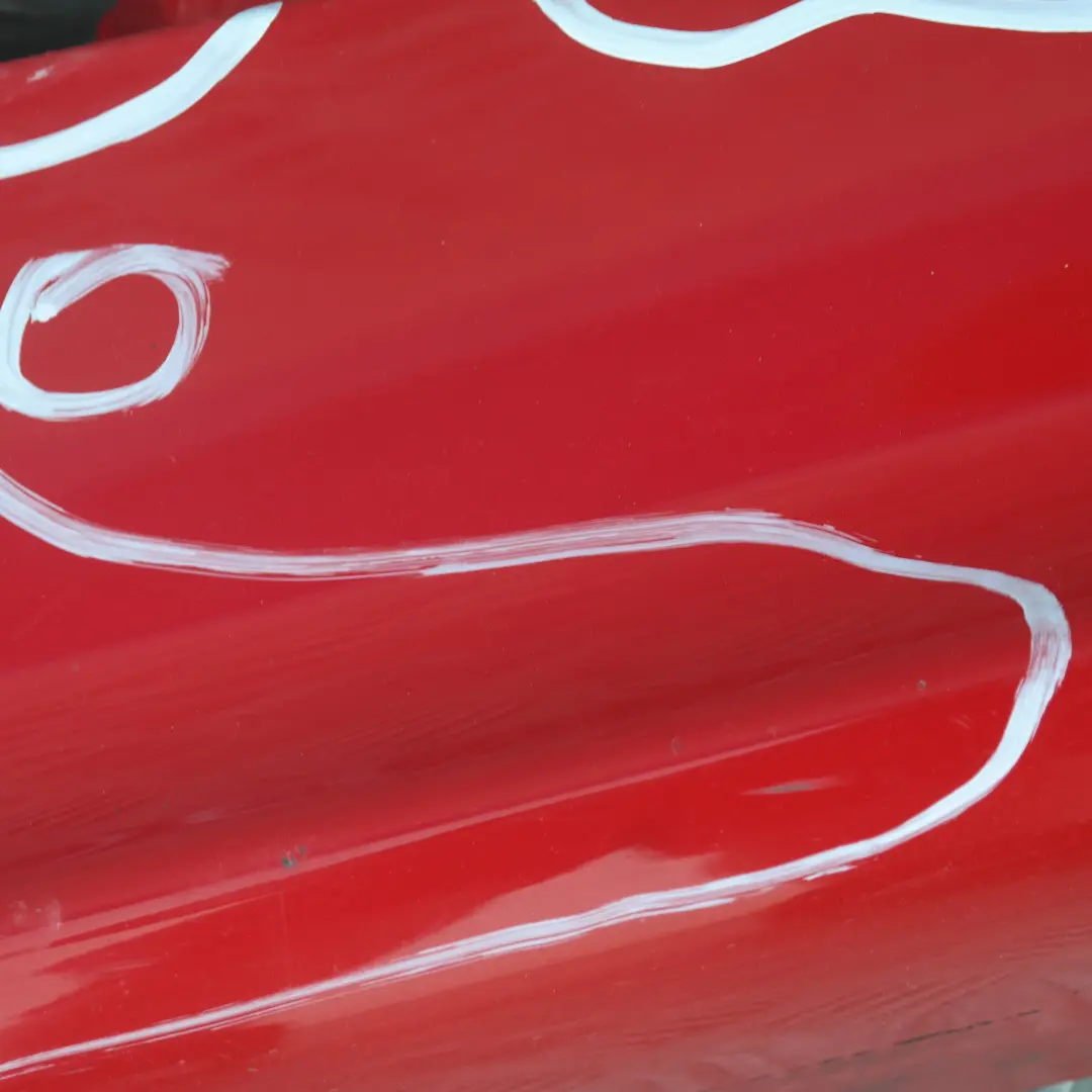 BMW 8 E87 Listello Portiera Apertura Gonna Destra Rosso Giappone Rosso 438 - SKU 0032948-JR8 - Numero di parte 32948