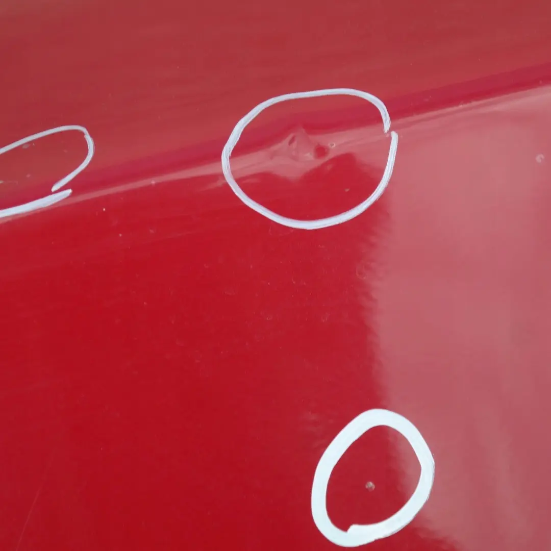 BMW 1 er E87 LCI Beifahrer Tür hinten rechts Karmesinrot Rot A61 - SKU 7191018-KAR2 - Teilenummer 41527191018