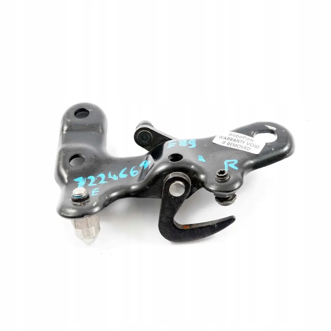 Techo Rígido Plegable Superior Derecho Mecanismo Bloqueo para BMW Z4 E89 Roadster con número de pieza 7224668 BMW Z4 E89 Roadster Techo Rígido Plegable Superior Derecho Mecanismo Bloqueo - SKU 7224668 - Número de pieza 7224668