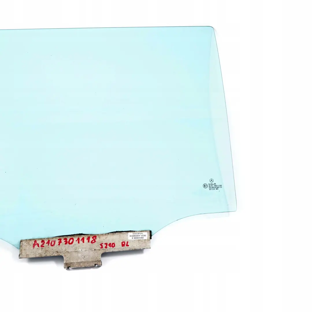 Mercedes-Benz W210 Break S210 Arriere Gauche Porte Verre Vitre Bleu AS2 pour à propos du numéro de pièce A2107301118 Mercedes-Benz W210 Break S210 Arriere Gauche Porte Verre Vitre Bleu AS2 - SKU A2107301118 - Numéro de pièce A2107301118