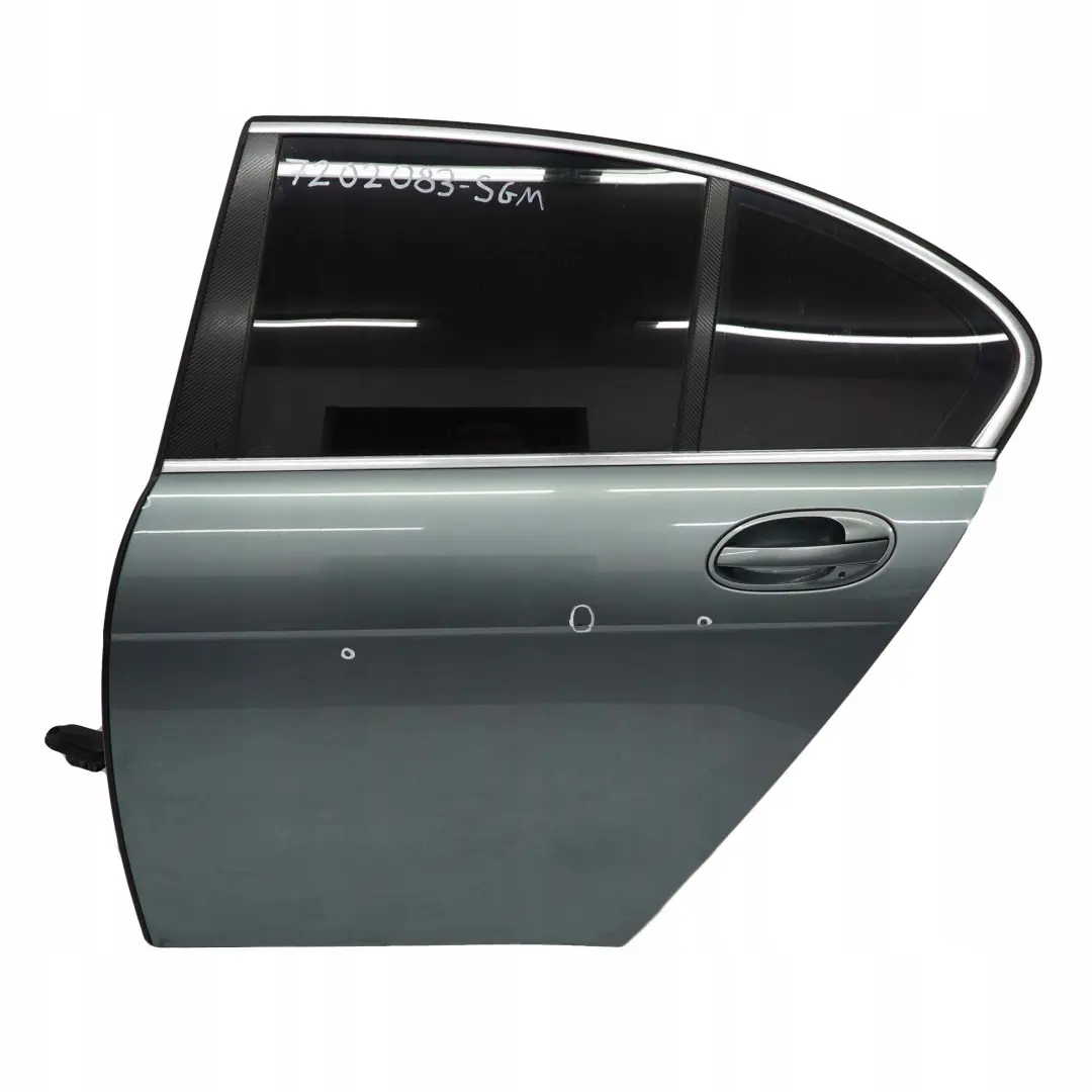Puerta Trasera Izquierda Schiefergruen Verde Pizarra Metalizado - 449 para BMW E65 con número de pieza 7202083 BMW E65 Puerta Trasera Izquierda Schiefergruen Verde Pizarra Metalizado - 449 - SKU 7202083-SGM - Número de pieza 7202083
