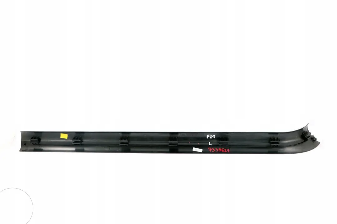 BMW F21 F22 F23 LCI Striscia Di Copertura Ingresso Anteriore Sinistro N/S Nero - SKU 7339621 - Numero di parte 7339621