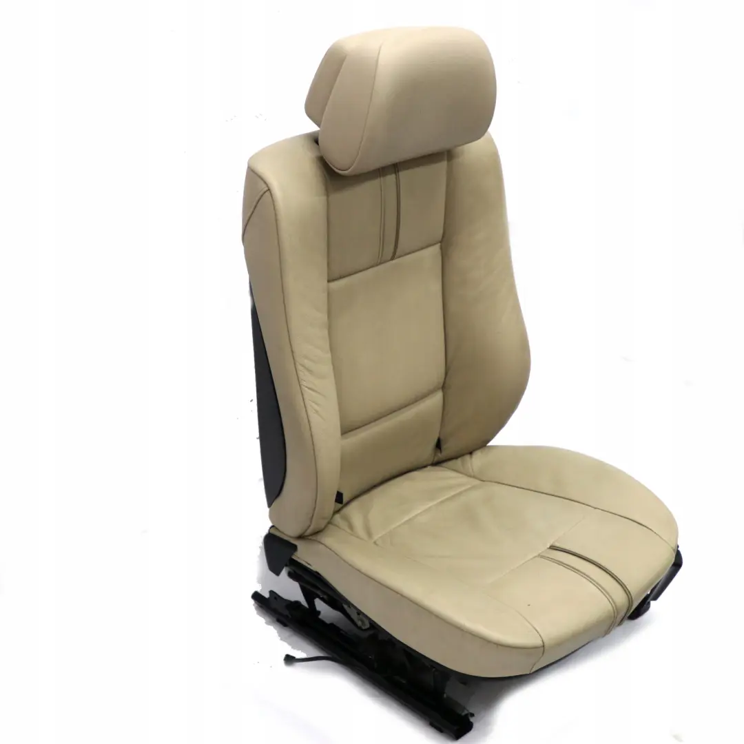 BMW X3 er E83 LCI E83N Sitz Vorne Links Leder Nevada / Oyster Sitze - SKU 3454316-1 - Teilenummer 3454316