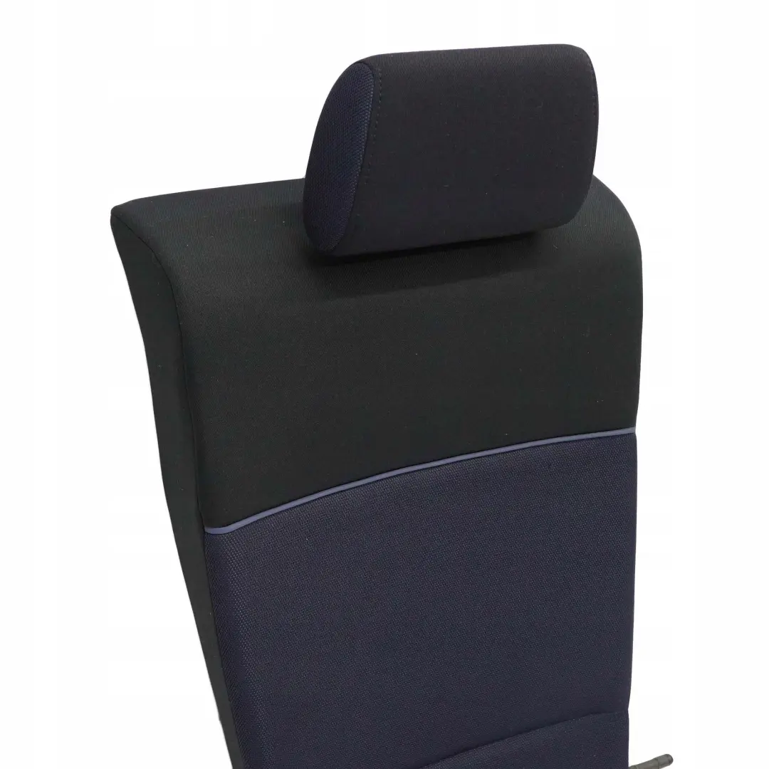 Leather Backrest Right O/S Cloth Network Monaco Blue to BMW 1 E82 Coupe Rear Seat with Part number 2996428 BMW 1 E82 Coupe Rear Seat Leather Backrest Right O/S Cloth Network Monaco Blue - SKU 2996428 - Part number 2996428