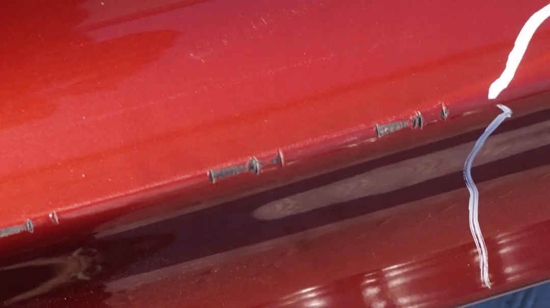 BMW 1 Series E82 E88 Trim Panel Bumper Rear Sedonarot Sedona Red - A79 - SKU 0036627-SED - Part number 0036627