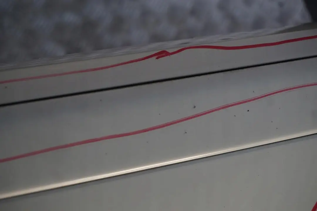 Bumper Trim Panel Alpinweiss Alpine White - 300 to BMW 7 Series E65 E66 Rear with Part number 0136743 BMW 7 Series E65 E66 Rear Bumper Trim Panel Alpinweiss Alpine White - 300 - SKU 0136743-AW - Part number 0136743