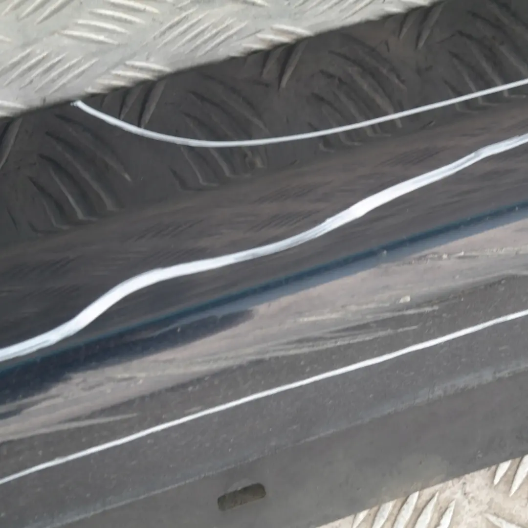 BMW E90 listwa nakładka próg prawy monacoblau A35 - SKU 0032950-MB4 - Numer Części 32950