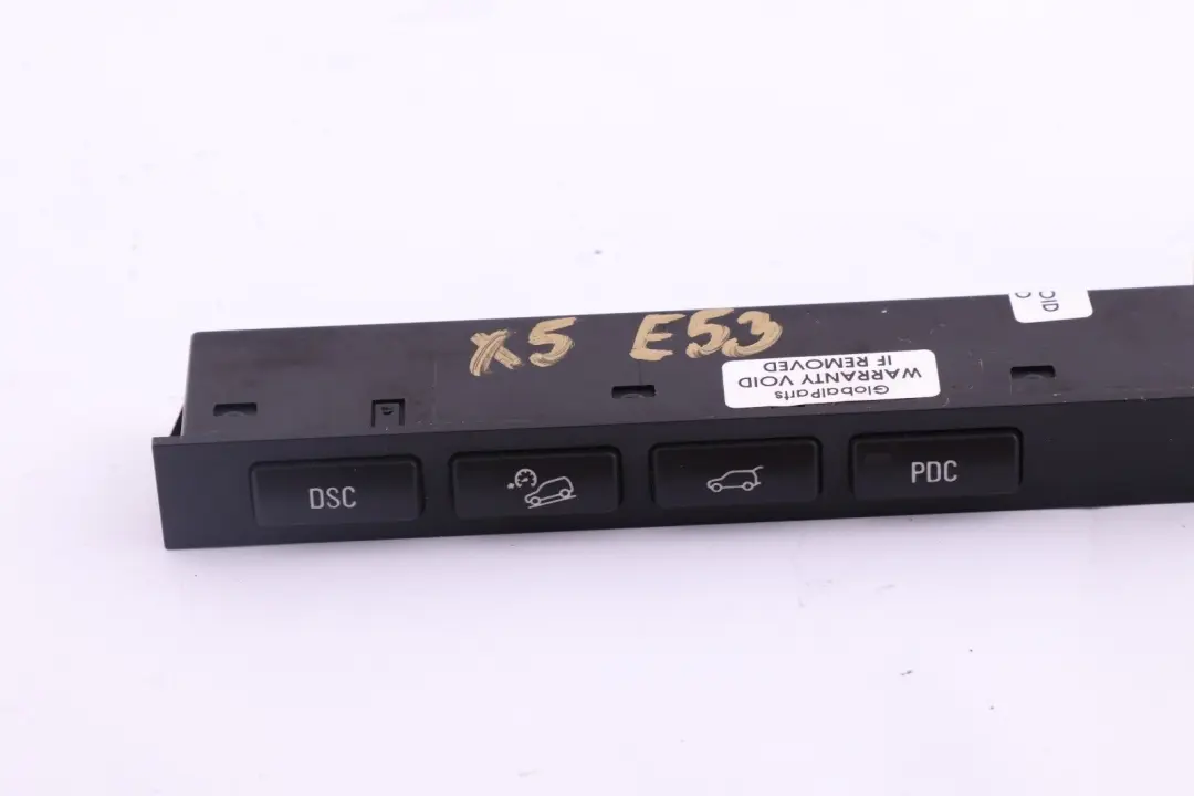BMW X5 SERIES E53 Switch unit centre console PDC DSC - SKU 8373734 - Part number 61318373740
