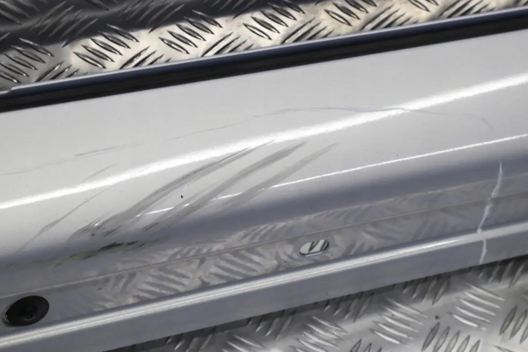 Mercedes S-Class W220 Door Sill Side Cover Skirt Right O/S Chalcedonblau Blue - SKU A2206980254-QB - Part number A2206980254