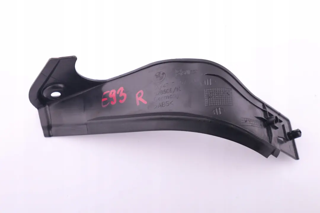E93N Luggage Compartment Sill Trim Covering Right O/S to BMW 3 Series E93 with Part number 7157300 BMW 3 Series E93 E93N Luggage Compartment Sill Trim Covering Right O/S - SKU 7157300 - Part number 7157300