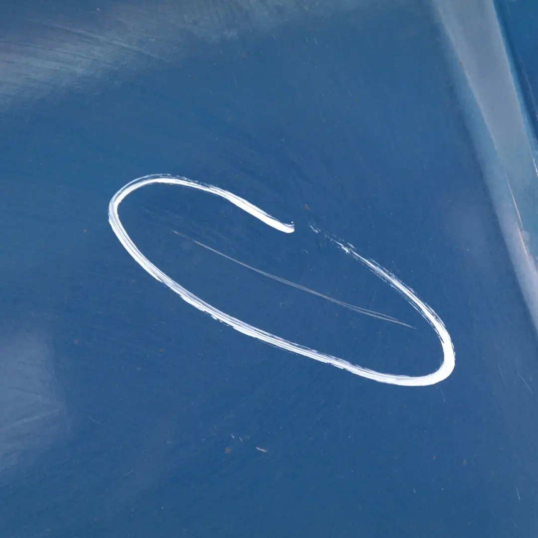 BMW X5 E53 Spoiler Posteriore Superiore Blu Topazio Metallico - 364 7025612 - SKU 7025612-TPB1 - Numero di parte 51717025612