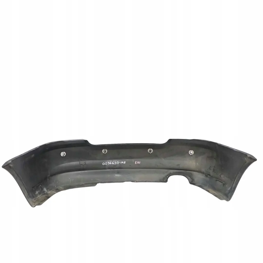 BMW E82 E88 Zderzak tylny tył pdc schwarz - SKU 0036630-MB - Numer Części 0036630
