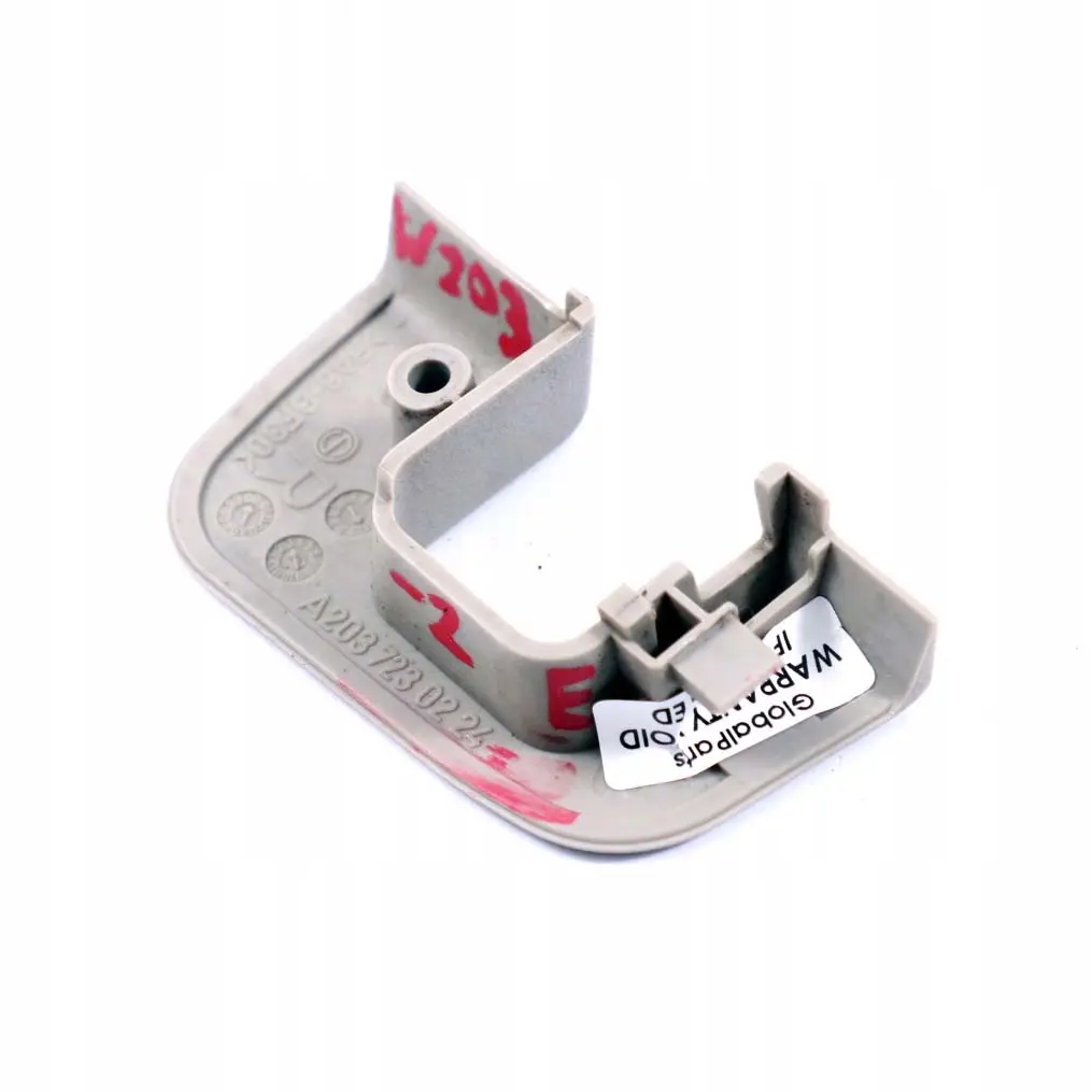 Mercedes C CLC Class CL203 W203 Right O/S Door Lock Surround Trim - SKU A2037230224 - Part number A2037230224