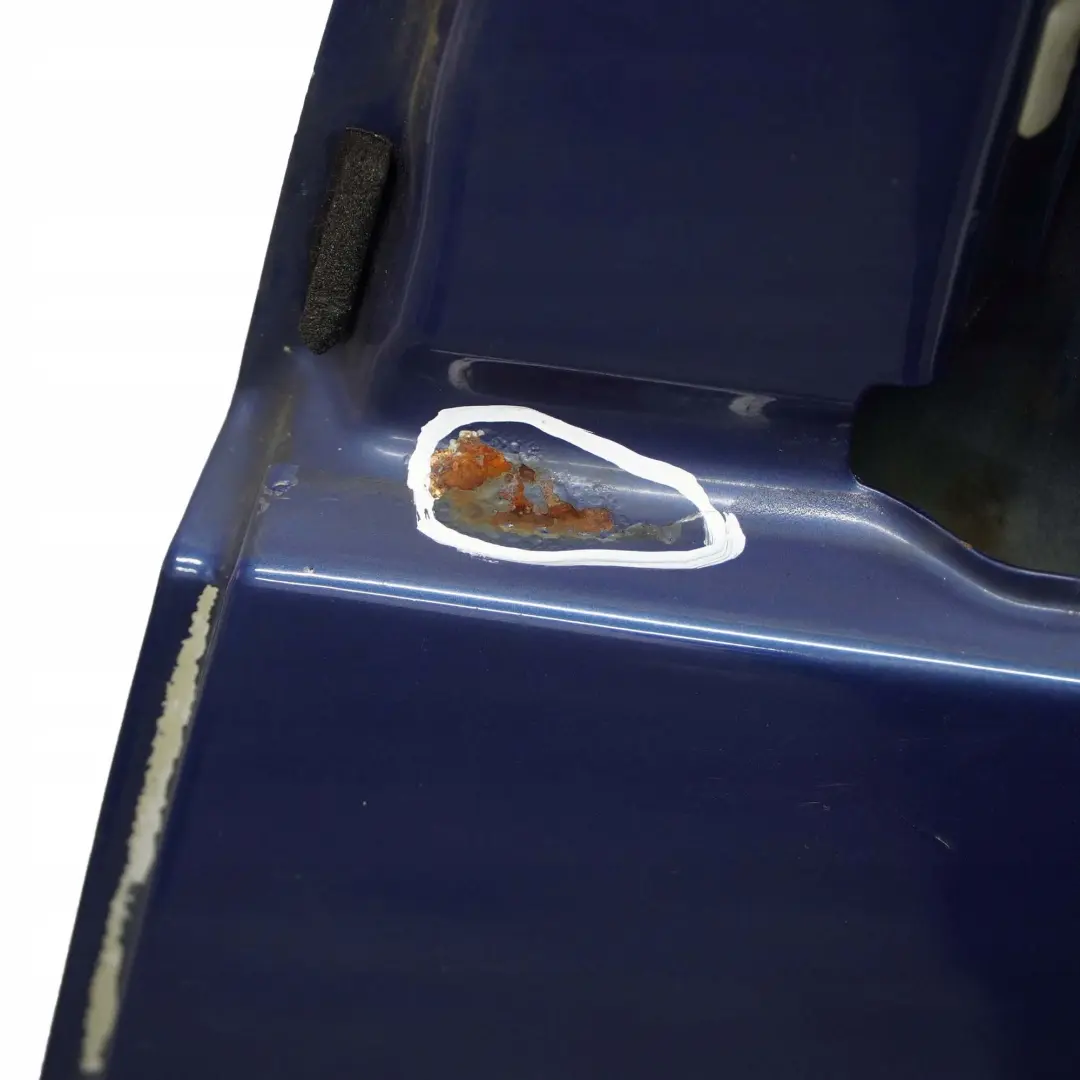 BMW X5 er E53 Fahrerseite Tür hinten links Topasblau Topas Blau Metallic 364 - SKU 8256827-TPB4 - Teilenummer 8256827