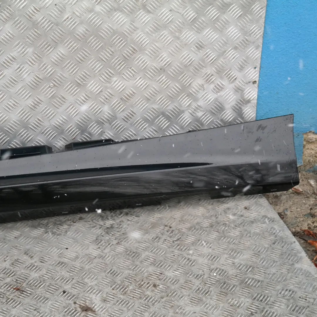 BMW 1 SERIES E87N LCI Sill strip side skirt left N/S Black Sapphire Metallic 475 - SKU 0036145-BS8 - Part number 51770036145