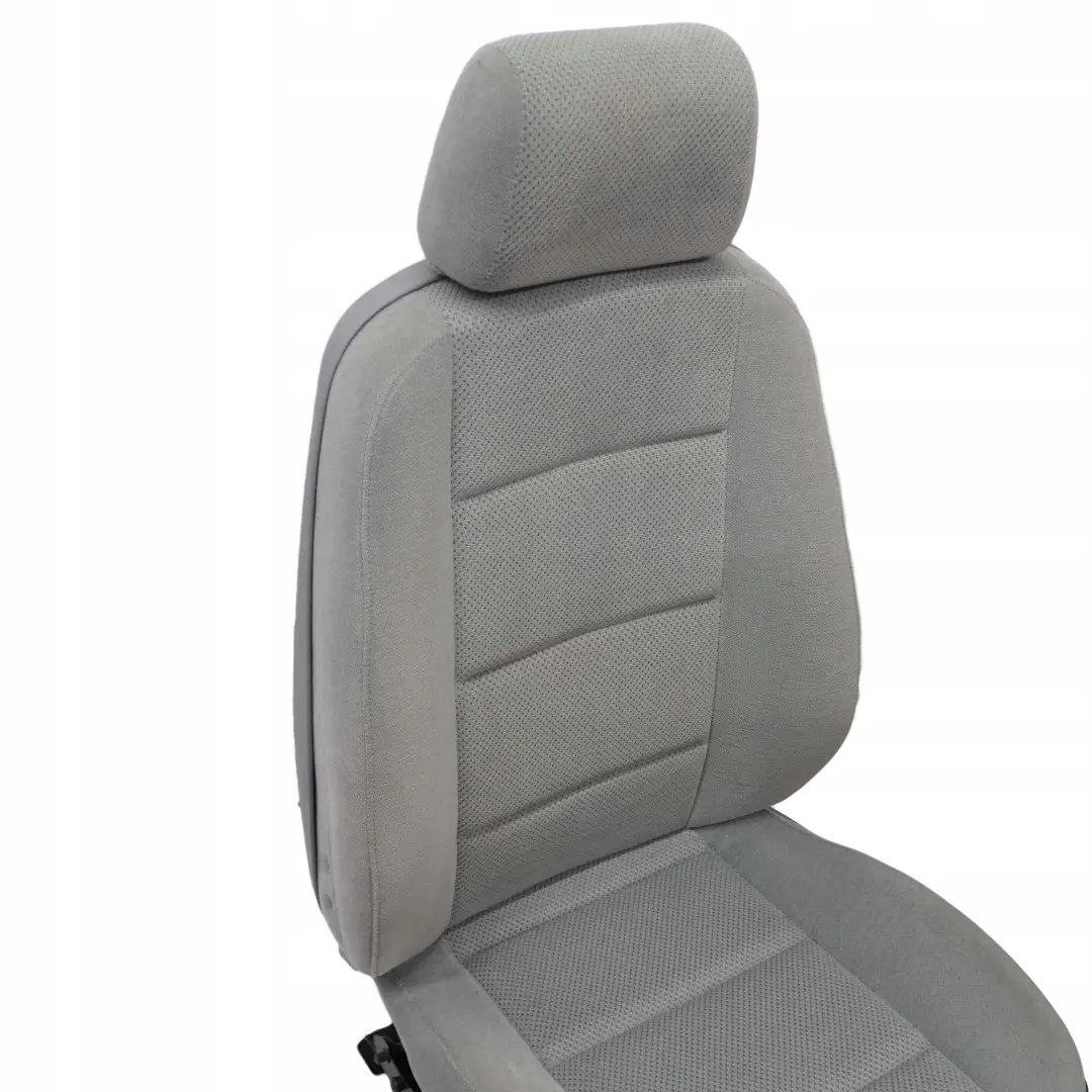 BMW E36 Saloon Touring Fabric Cloth Flock Pique Grey Front Left N/S Seat - SKU 8201687 - Part number 8201687