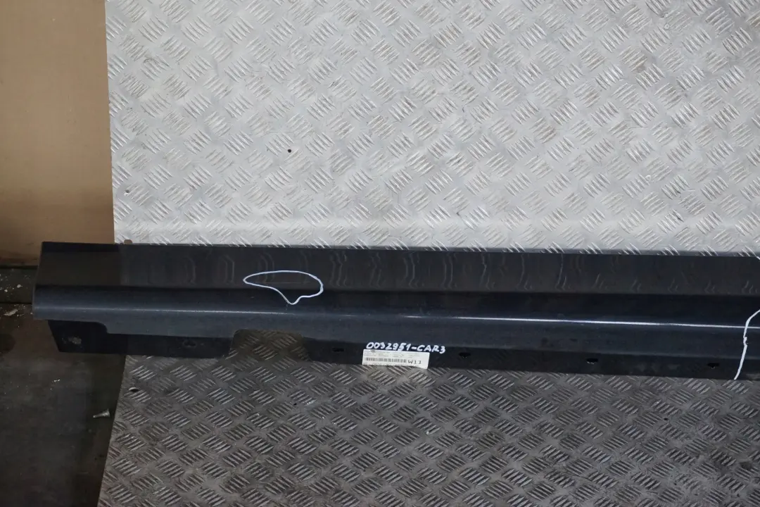 BMW E90 E91 Listello Portiera Apertura Gonna SX Nero Carbone Metallizzato - SKU 0032951-CAR3 - Numero di parte 0032951