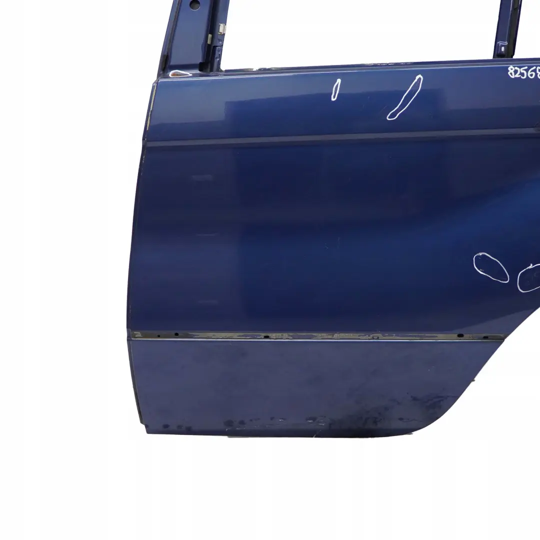 BMW X5 er E53 Fahrerseite Tür hinten links Topasblau Topas Blau Metallic 364 - SKU 8256827-TPB4 - Teilenummer 8256827