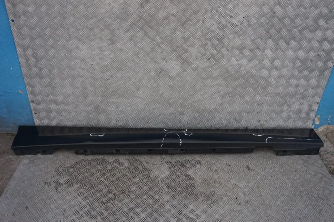 BMW E87 LCI Listello Portiera Apertura Gonna Destro Nero - SKU 0036144-SCH12 - Numero di parte 36144