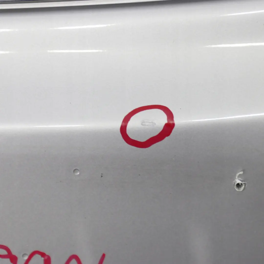 Mercedes W168 Panel Embellecedor Parachoques Delantero Plateado Metalizado 706 - SKU A1688850025-MOON - Número de pieza A1688850025