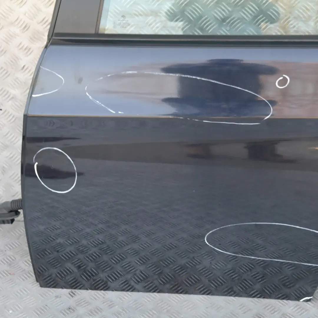 BMW 3 er E90 LCI Fahrerseite Tür hinten links Carbonschwarz Schwarz Metallic - SKU 7203647-CAR1 - Teilenummer 7203647-CAR1