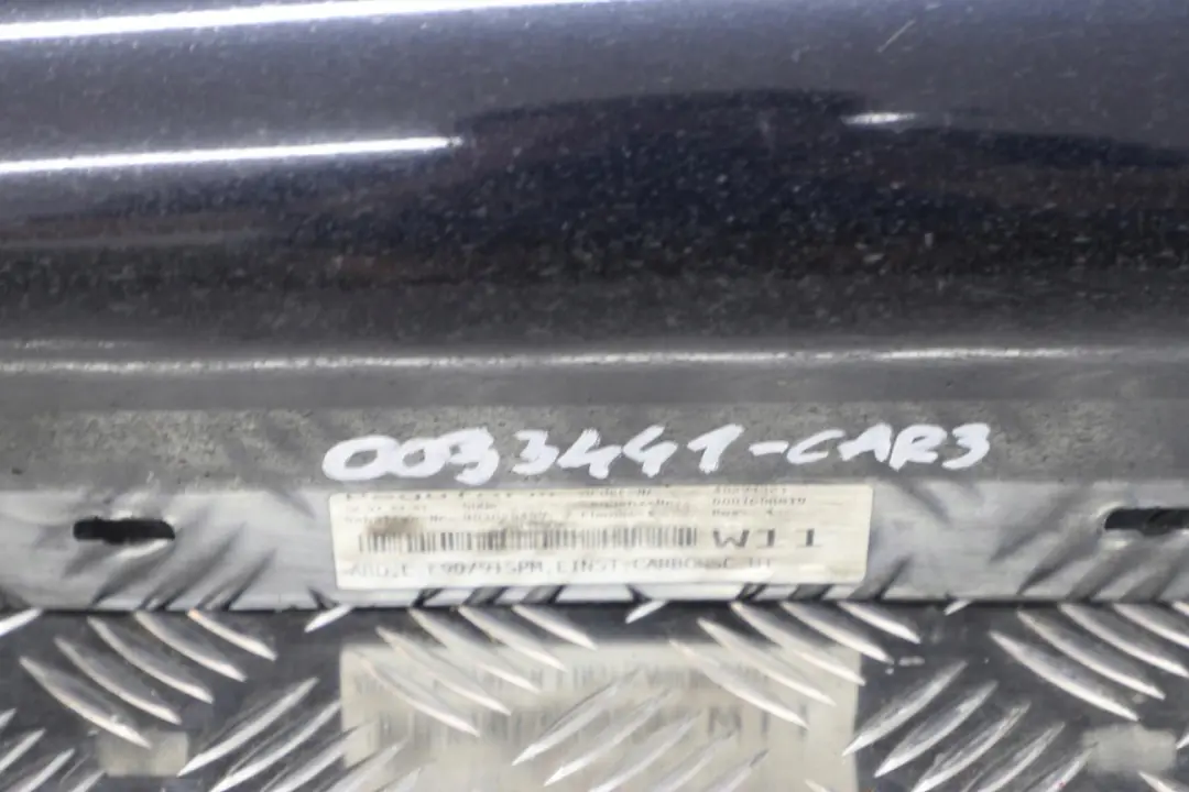 Schwellerleiste Schweller Links Carbonschwarz - 416 für BMW 3 E90 E91 3 M Sport mit Teilenummer 0033441 BMW 3 E90 E91 3 M Sport Schwellerleiste Schweller Links Carbonschwarz - 416 - SKU 0033441-CAR3 - Teilenummer 0033441