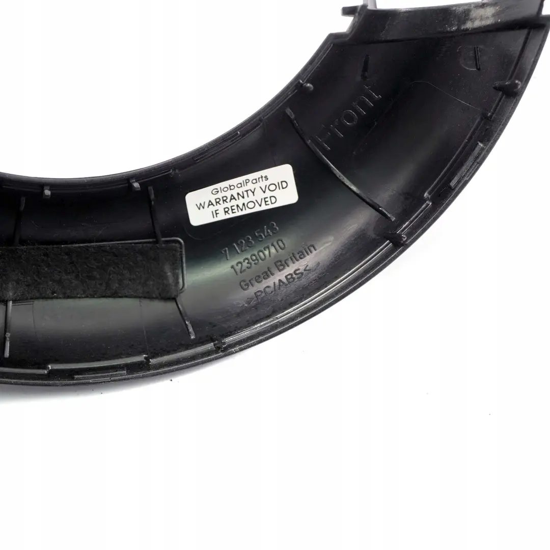 Mini Cabrio R52 Überrollbügelverkleidung Links Panther Black - SKU 7123549 - Teilenummer 7123545